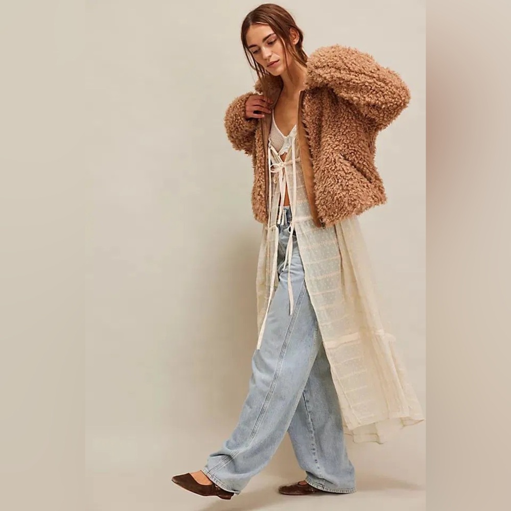 RARE Free People Micah maxi top/dress - Picture 6 of 7